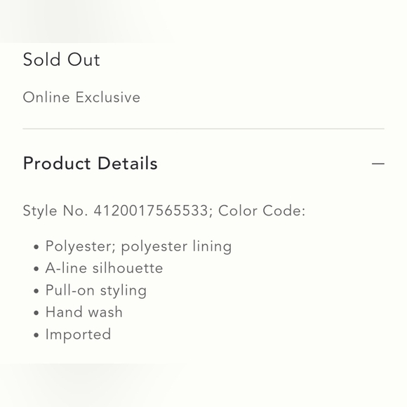 Anthropologie Tiny ivory cascade skirt - Picture 4 of 9